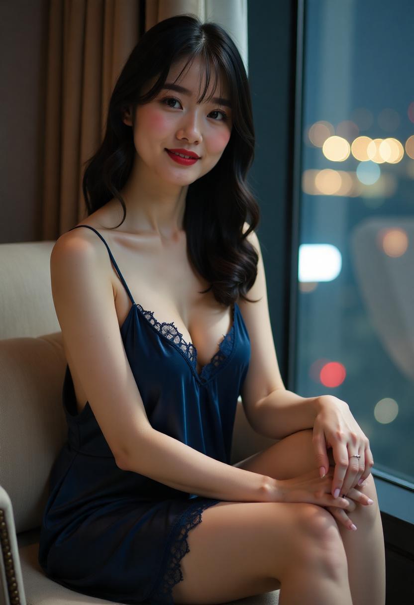 主播在家中进行生活分享